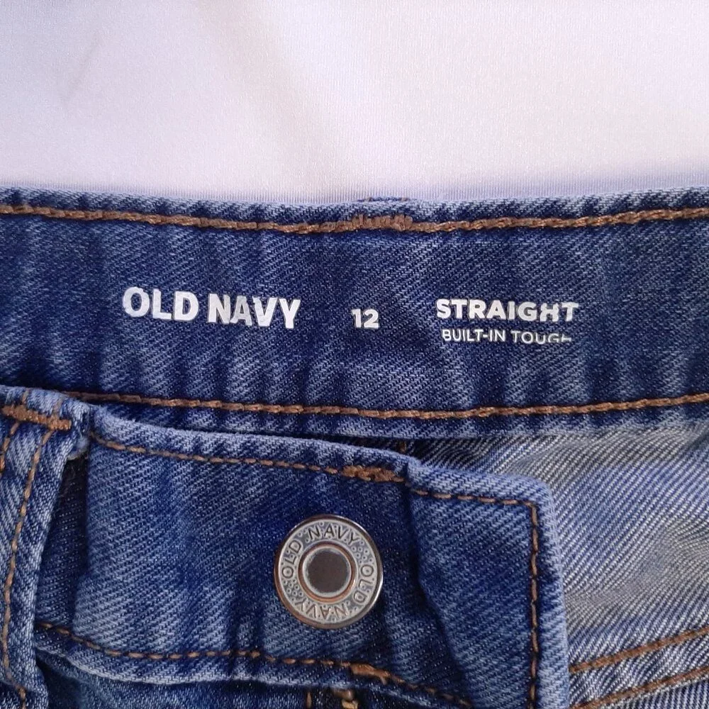 Old Navy Wow Built in Tough Straight Jeans